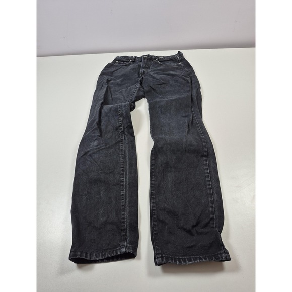 Vintage Versace Jeans Couture Jeans Mens 31x33 Black Denim Straight Leg 90s